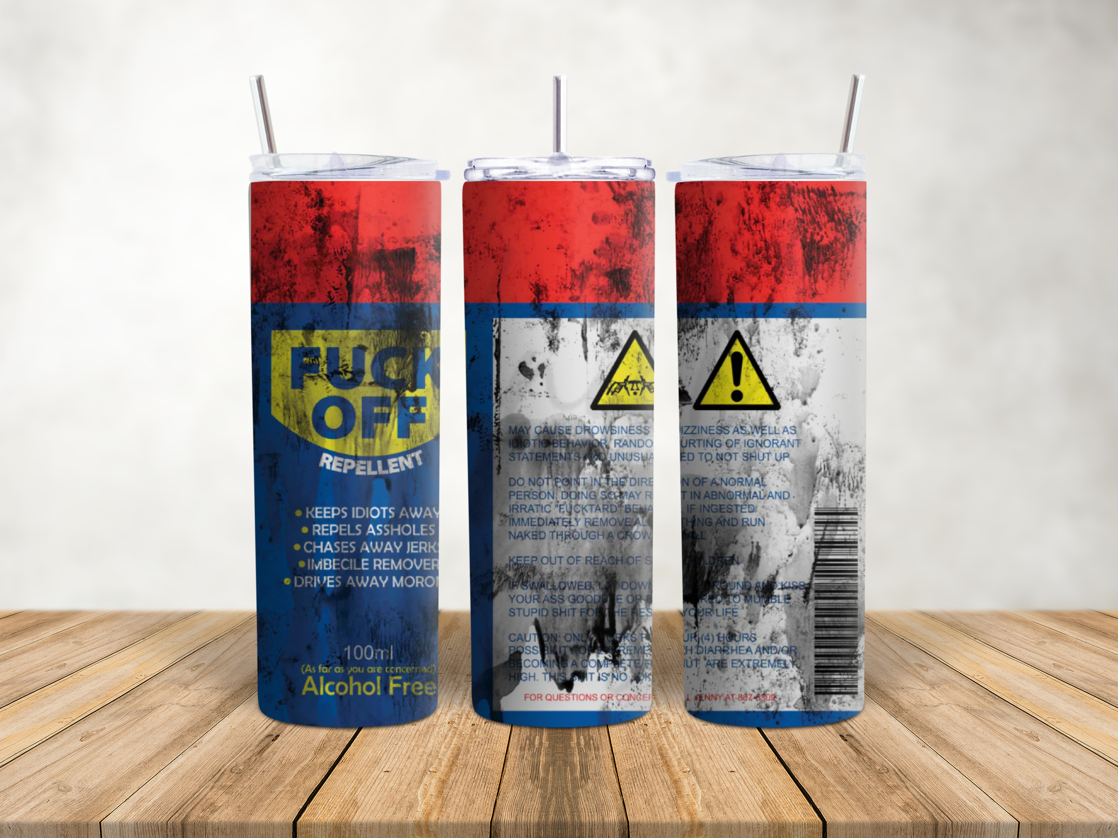 F*** Off Repellent Tumbler