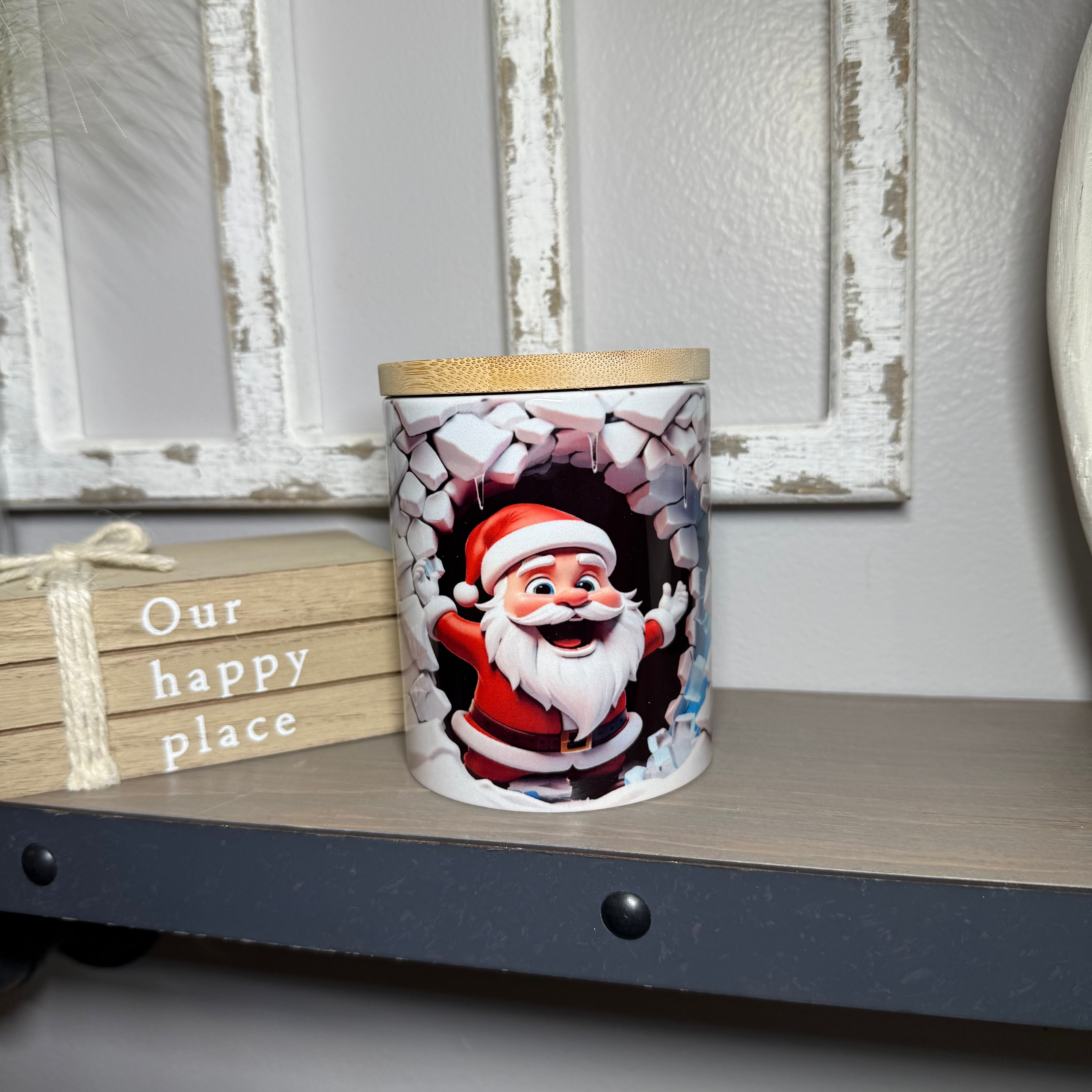 Ice Block Santa