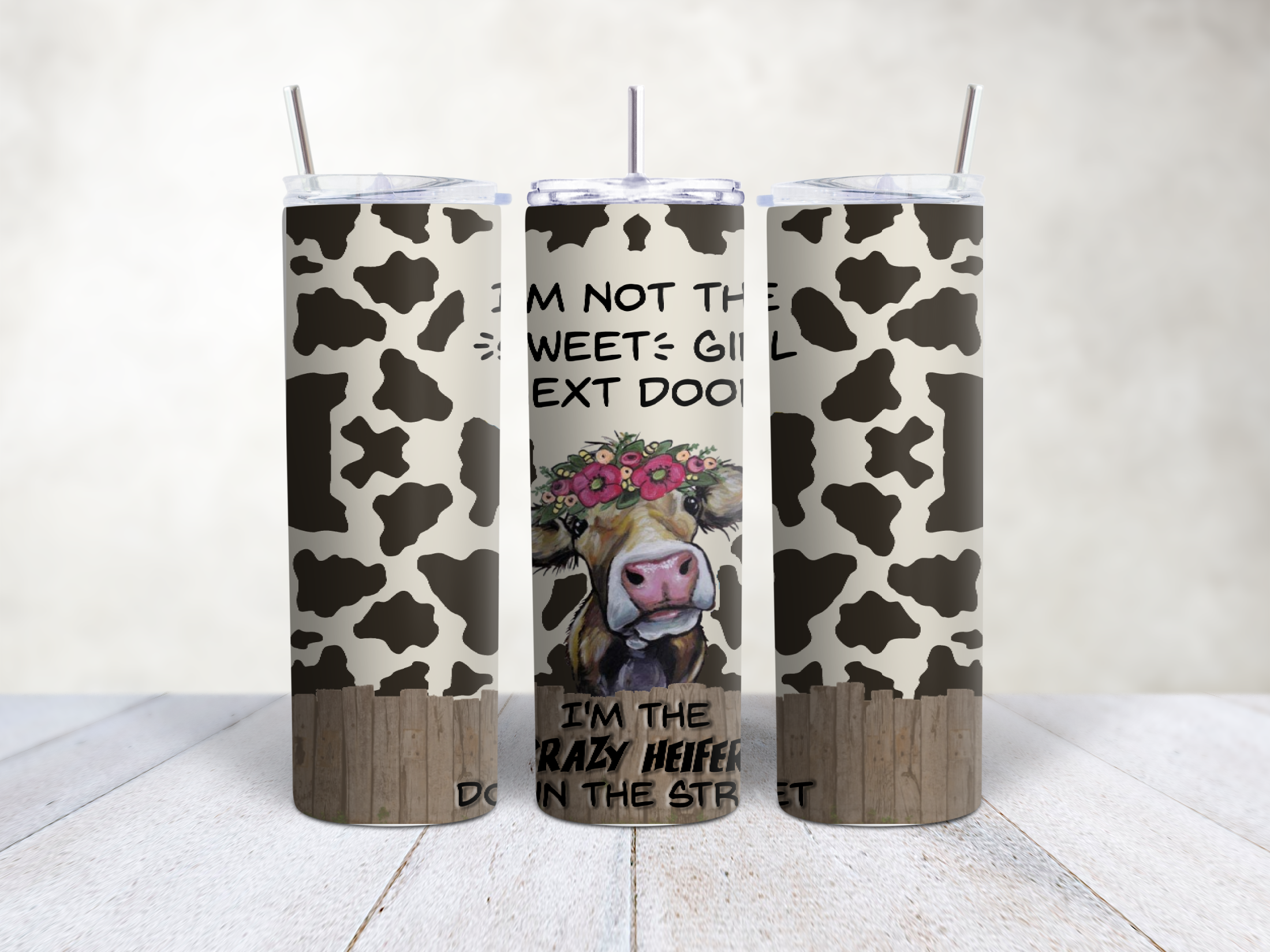 Crazy Heifer Tumbler