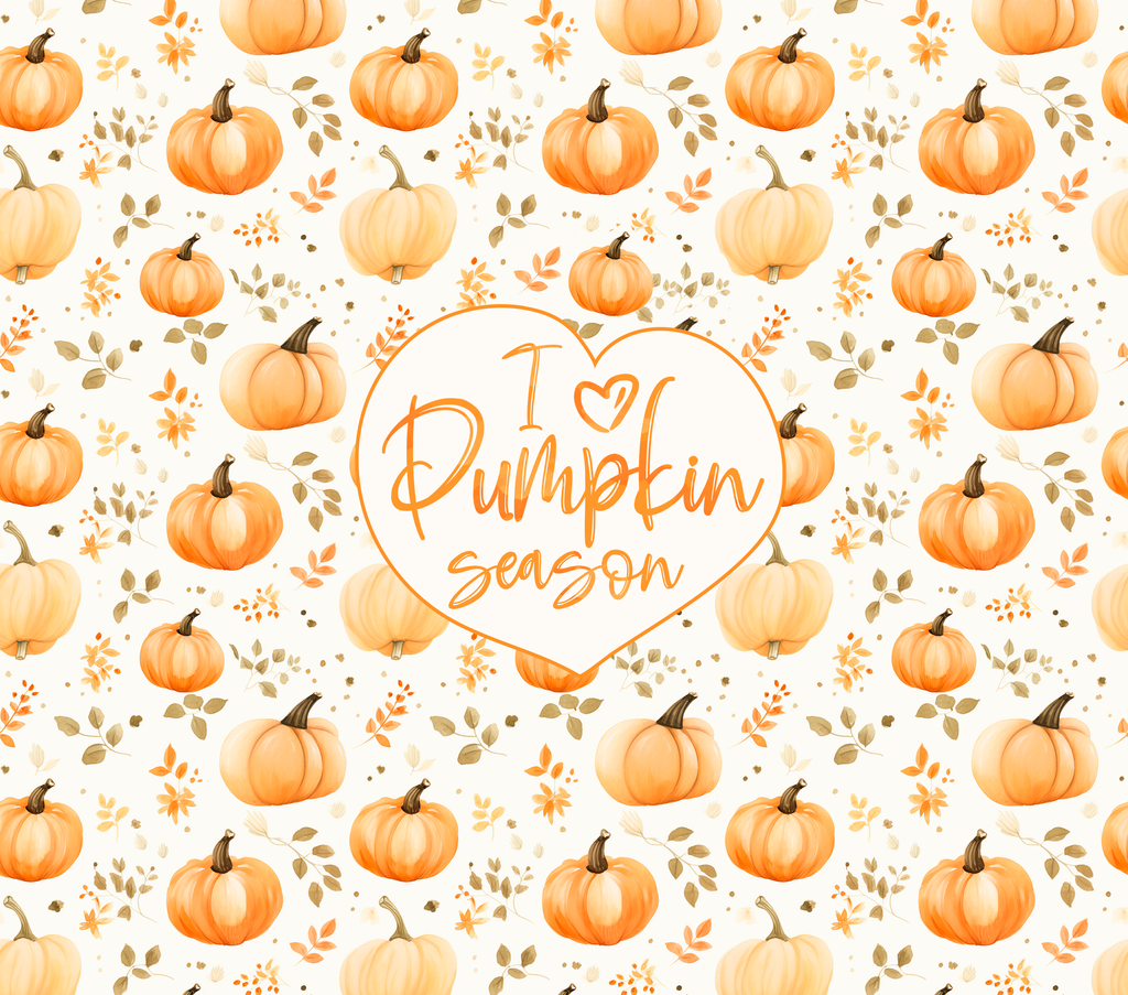 I Love Pumpkin Season Tumbler